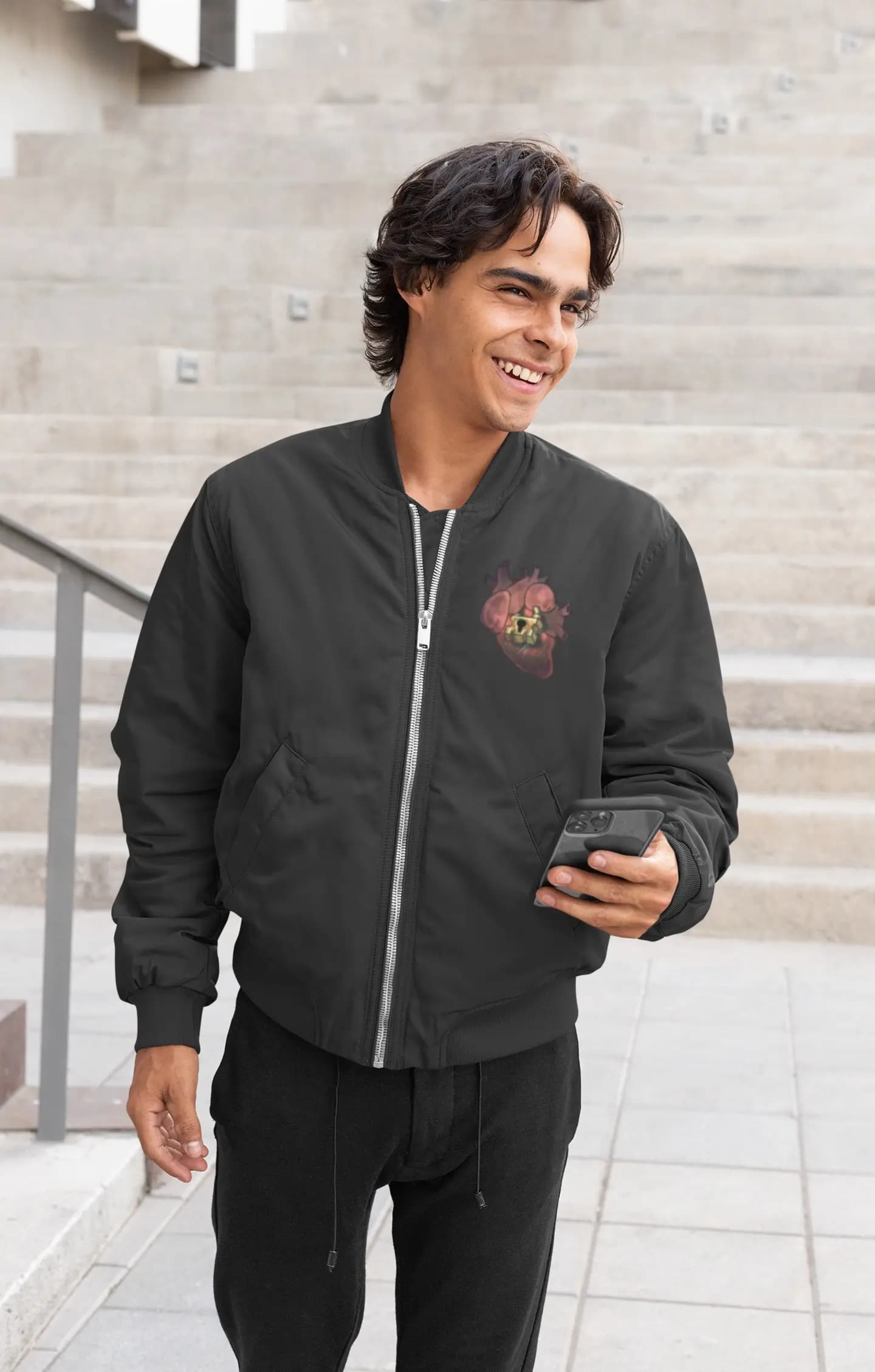 Ghost-Mother Bomber Jacket Special Collection
