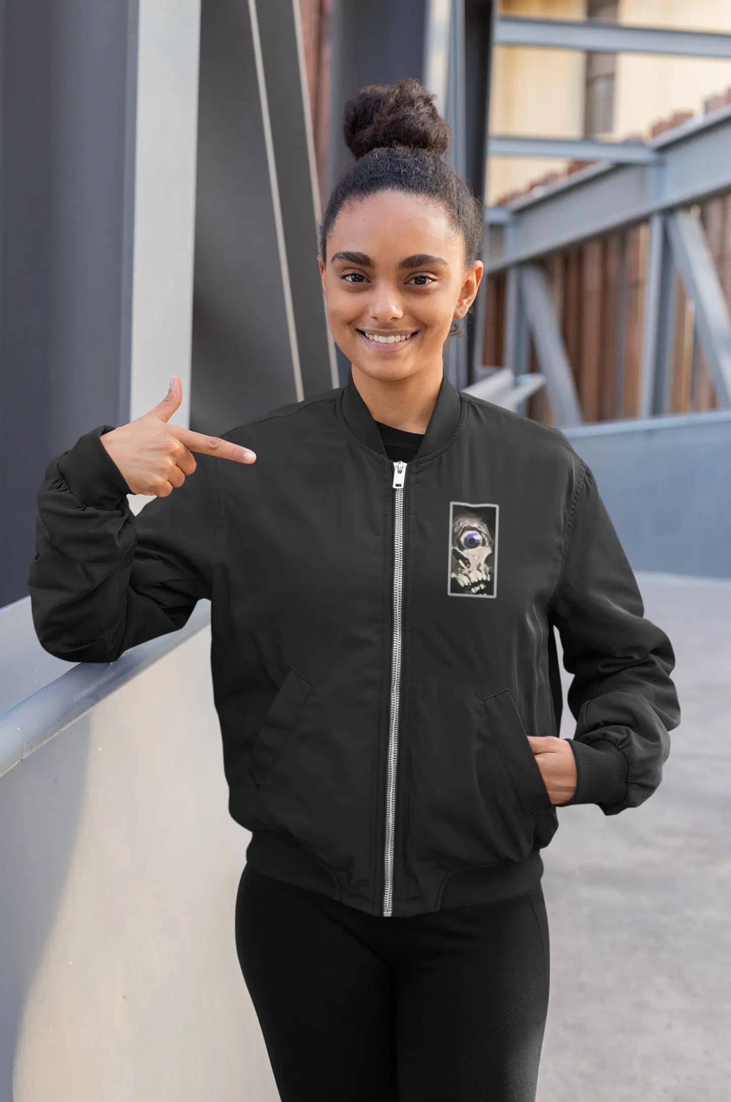 Skeleton Bomber Jacket Special Collection