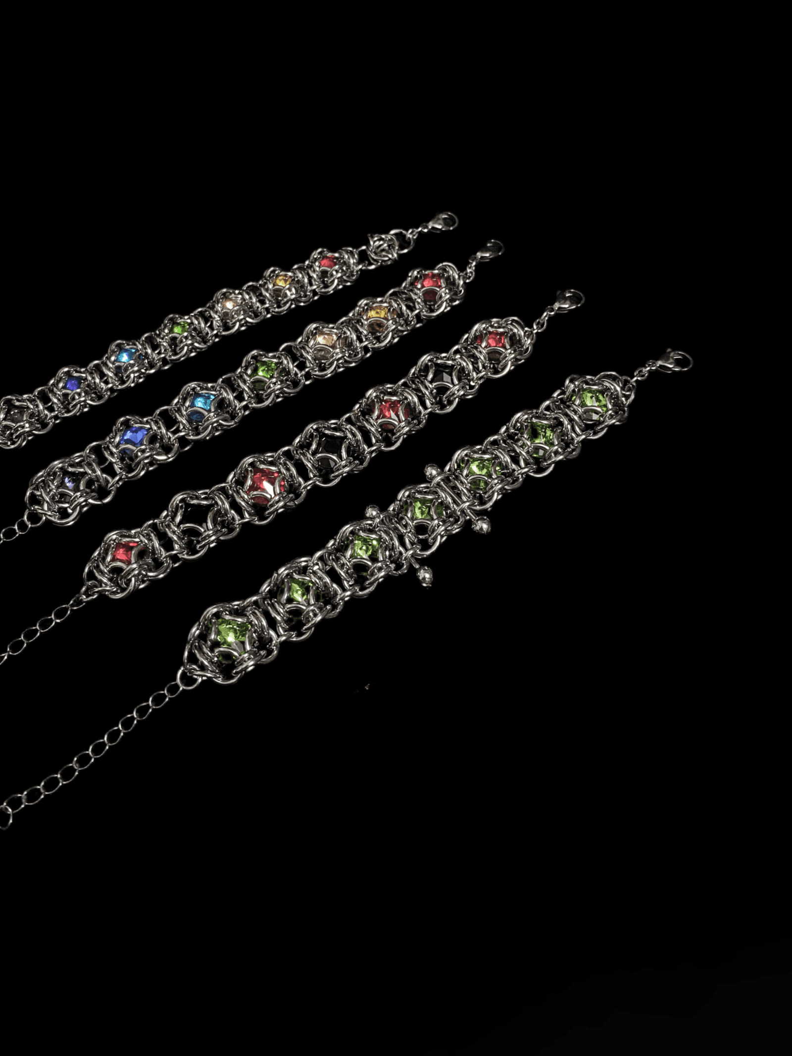 Chromatic Relic Chainmaille Bracelet