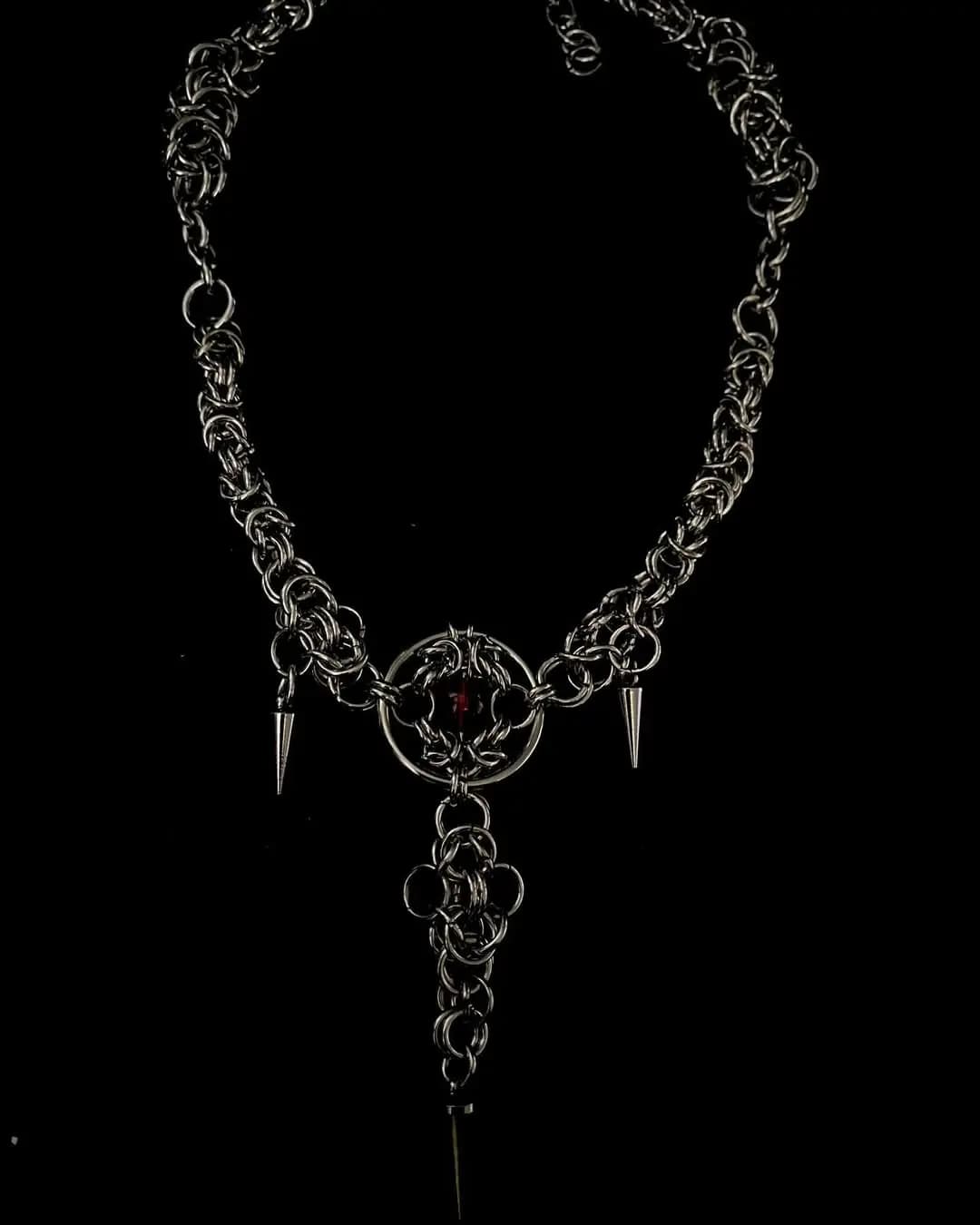 Bloodcore Sovereign Chainmaille Necklace