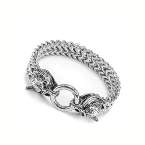 Nordic Wolf Duo Bracelet - Image 4