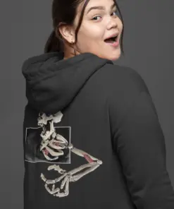 Alternative view of Scared Skulls Hoodie Special Collection