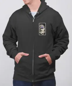 Alternative view of Skeleton Zipped Hoodie Special Collection