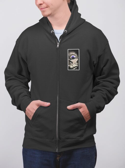 Skeleton Zipped Hoodie Special Collection - Image 2