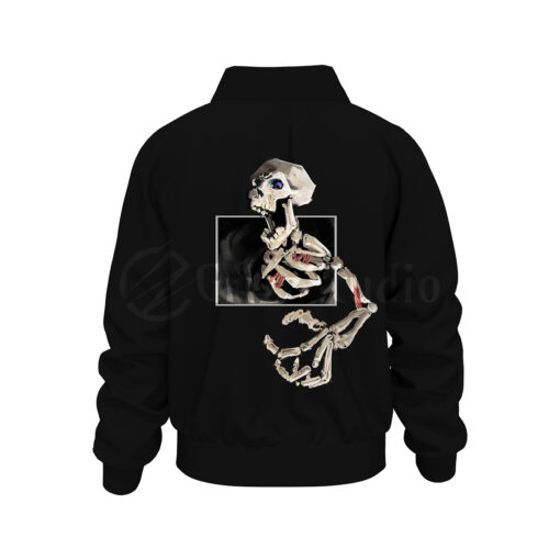 Scared Skulls Bomber Jacket Special Collection - Image 4