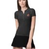 Embroidered Cross and Heart Polo T-Shirt Special Collection