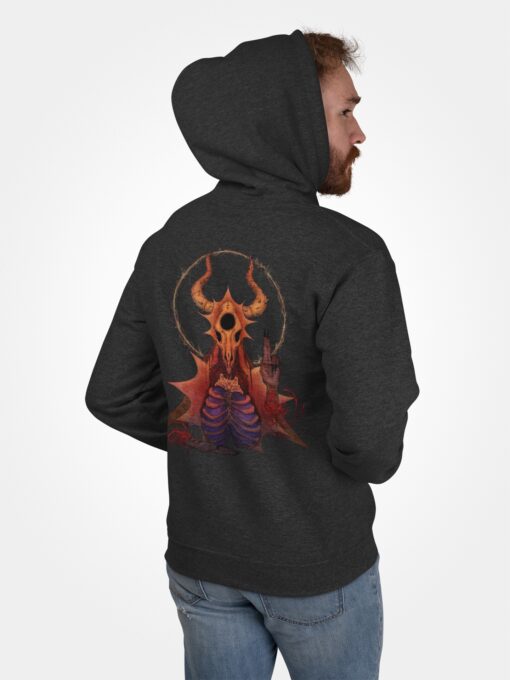 Ghost-Mother Zipped Hoodie Special Collection - Image 2