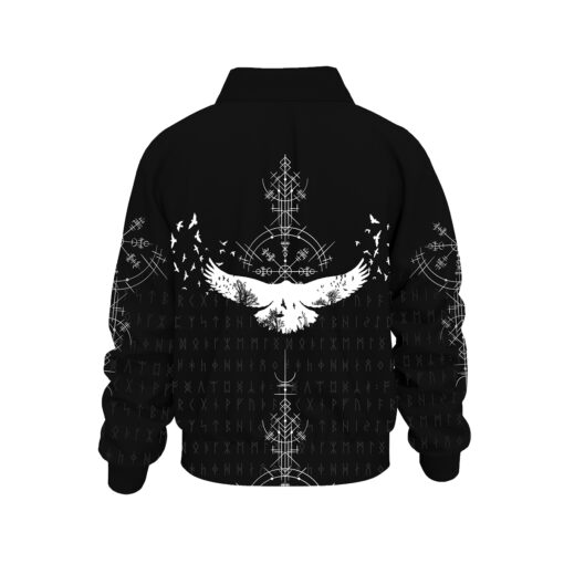 Munin Streetwear Bomber Jacket - Image 3