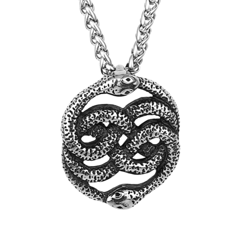 Ouroboros Snake Necklace