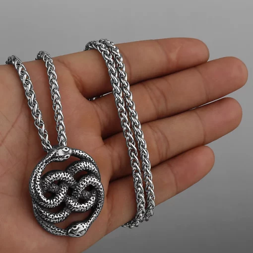 Ouroboros Snake Necklace - Image 5