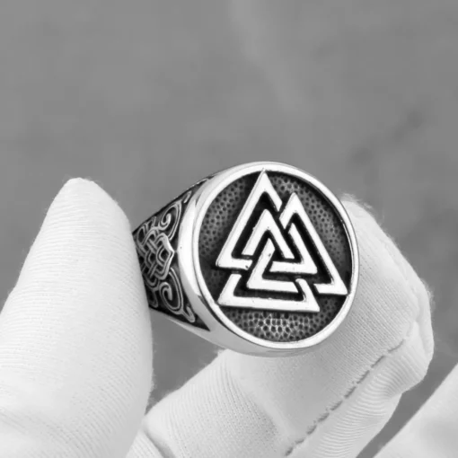 Valknut Viking Ring - Image 4