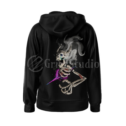 Skeleton Zipped Hoodie Special Collection - Image 5