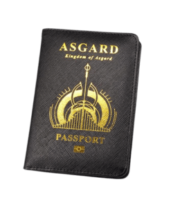 Asgard Kingdom Passport Cover - Black, Premium
