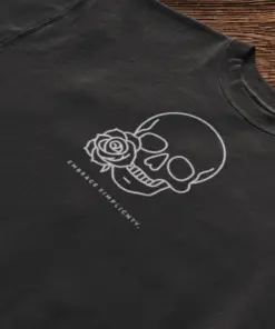 Embrace Simplicity Skull — Grizz Studio