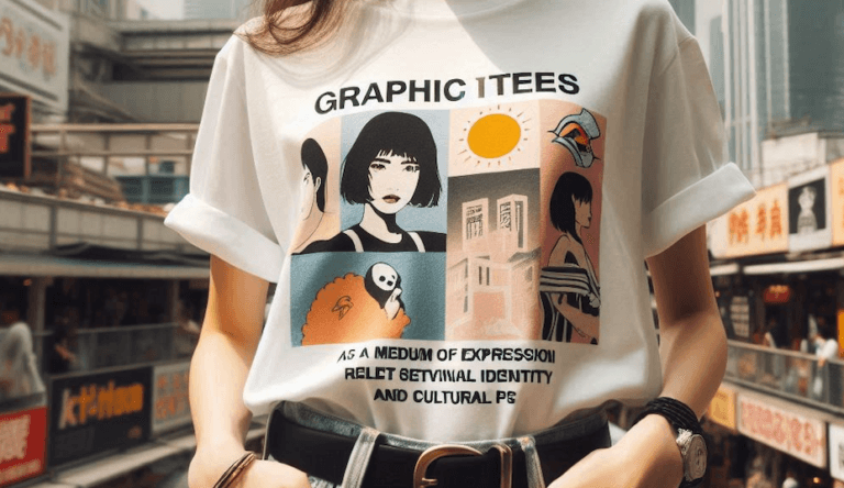 Graphic Tees as a Medium of Personal Expression: How t-shirt designs reflect individual identity and cultural trends