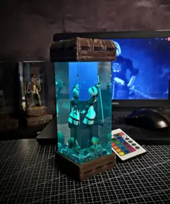 Alternative view of NieR: Automata 2B Combat YoRHa Lamp