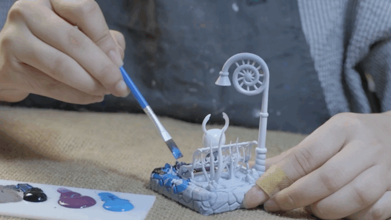 The Handcrafted Process Behind the Dreamscape Lamp