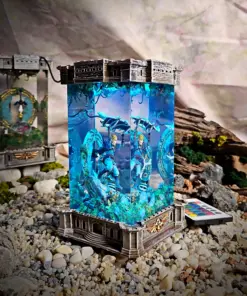 Alternative view of Zelda Link Enchanted Tower Lamp