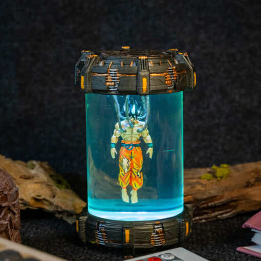 Saiyan Goku Dragon Ball Capsule Glow Lamp