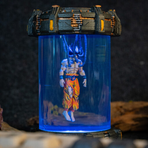 Saiyan Goku Dragon Ball Capsule Glow Lamp - Image 3