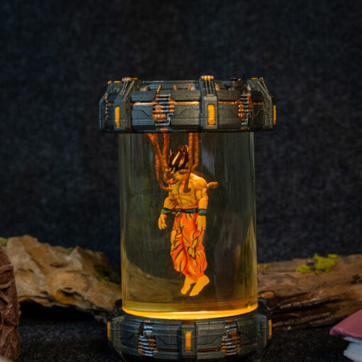 Saiyan Goku Dragon Ball Capsule Glow Lamp - Image 4