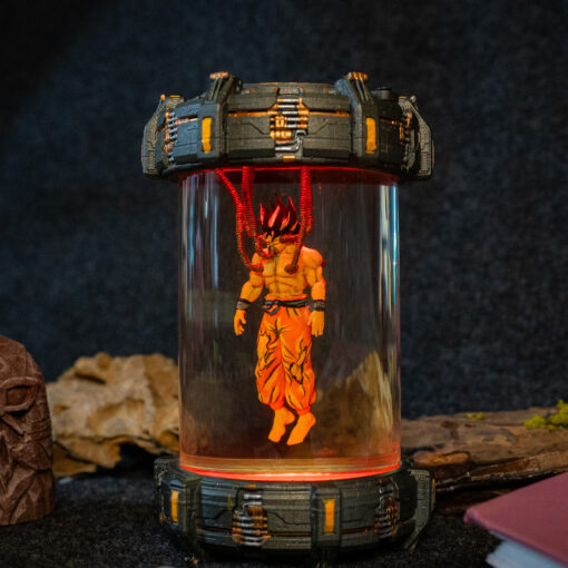 Saiyan Goku Dragon Ball Capsule Glow Lamp - Image 6