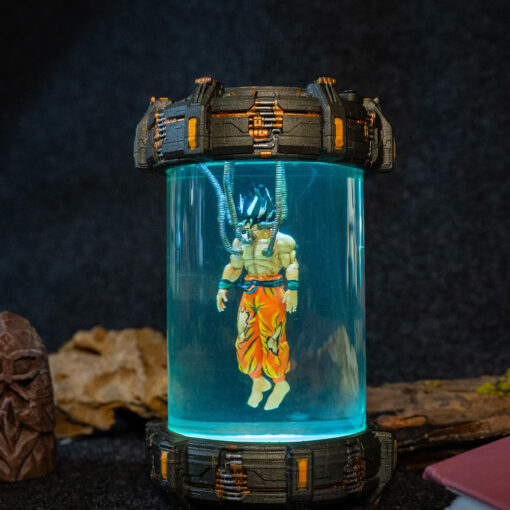 Saiyan Goku Dragon Ball Capsule Glow Lamp - Image 7