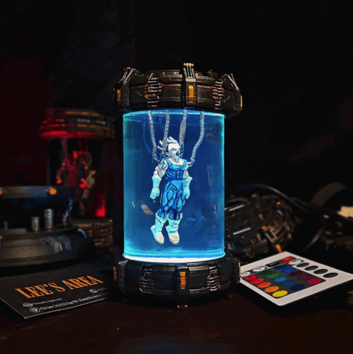 Saiyan Vegeta Dragon Ball Capsule Glow Lamp