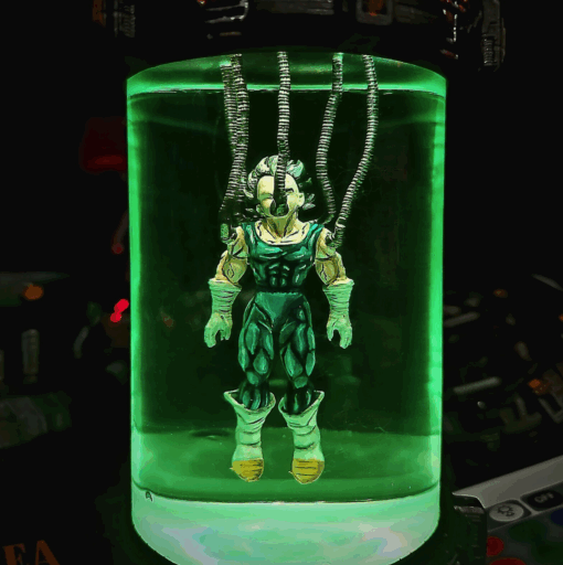 Saiyan Vegeta Dragon Ball Capsule Glow Lamp - Image 3