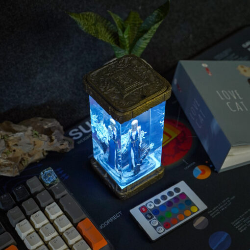Queen Marika the Eternal & Maliketh the Black Blade Elden Ring Lamp - Image 11