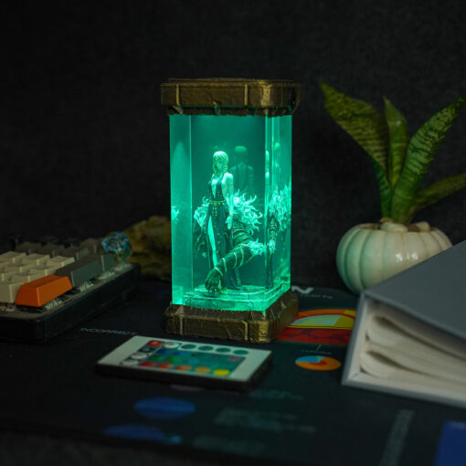 Queen Marika the Eternal & Maliketh the Black Blade Elden Ring Lamp - Image 6