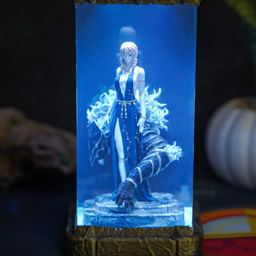 Queen Marika the Eternal & Maliketh the Black Blade Elden Ring Lamp - Image 3