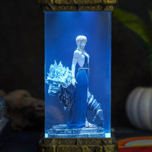 Queen Marika the Eternal & Maliketh the Black Blade Elden Ring Lamp - Image 2