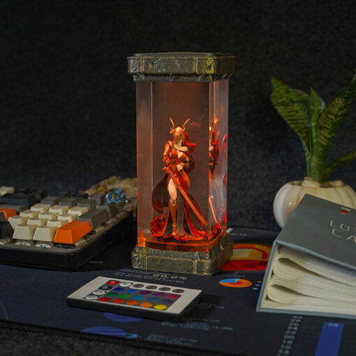 Malenia Blade of Miquella Elden Ring Lamp - Image 8