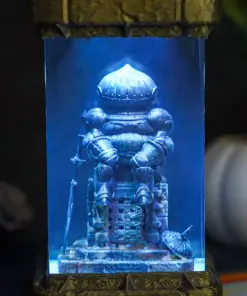 Alternative view of Siegmeyer of Catarina Elden Ring Lamp