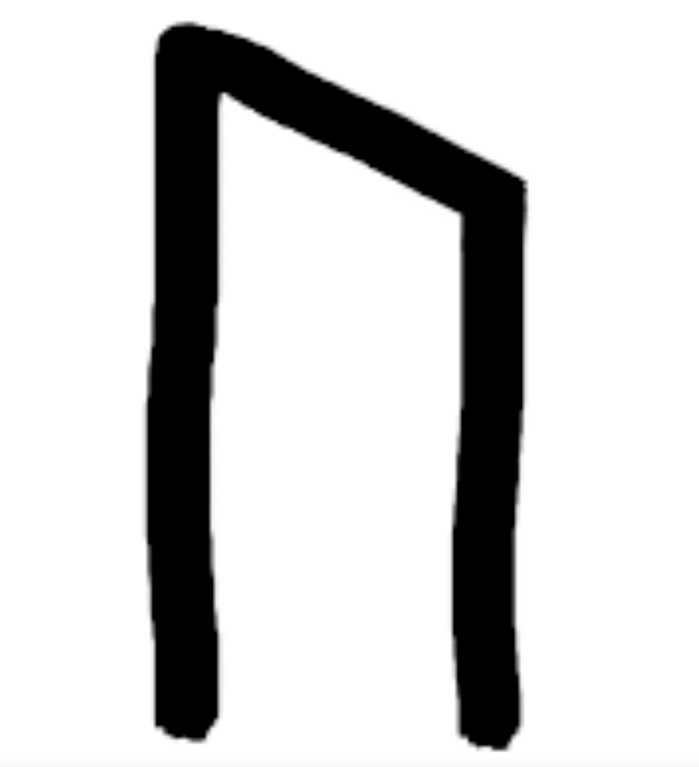 Urez Rune Nordic Rune for War: Powerful Viking Symbols of Strength and Victory ...