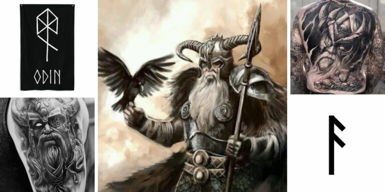 Viking Rune for Odin: Ansuz, Geri and Freki, and the Wisdom of Norse Symbols