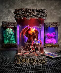 Balrog vs Gandalf - The Lord of the Rings Lamp