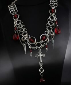 Bloody Cross Necklace