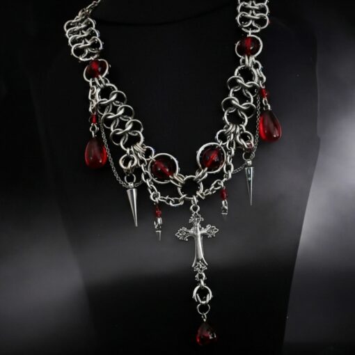 Bloody Cross Necklace