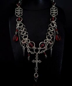 Bloody Cross Necklace