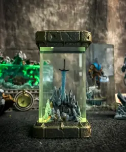 Alternative view of Dark Moon Greatsword Elden Ring Lamp