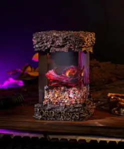 Alternative view of Dragon Smaug - The Lord of the Rings Lamp