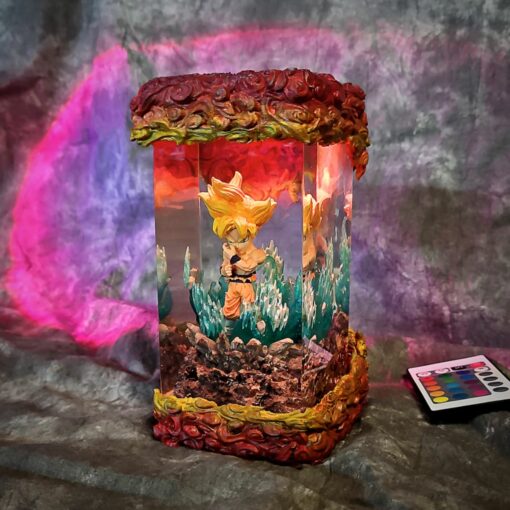 Goku Super Saiyan Dragon Ball Z Lamp - Image 4
