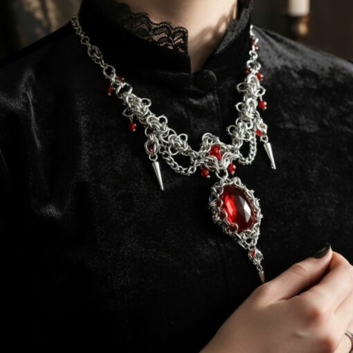 Gothic Dark Queen Necklaces - Image 4