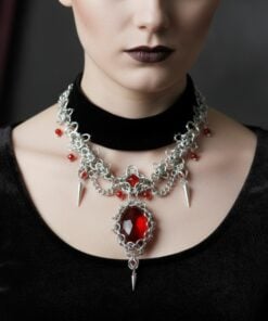 Alternative view of Gothic Dark Queen Necklaces