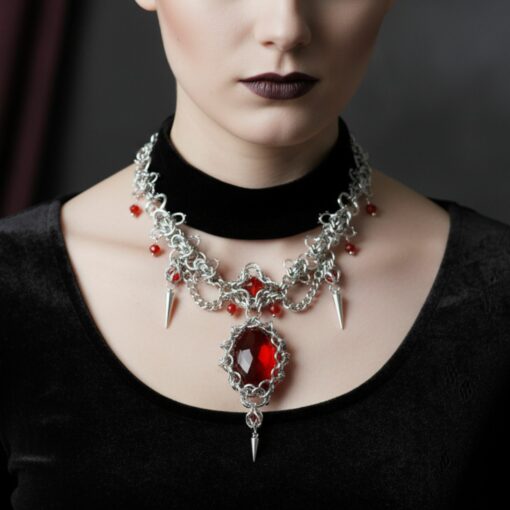 Gothic Dark Queen Necklaces - Image 2