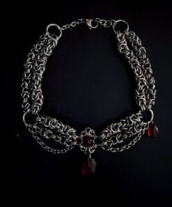 Alternative view of Handmade Gothic Choker