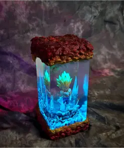 Alternative view of Vegeta Super Saiyan Dragon Ball Z Lamp