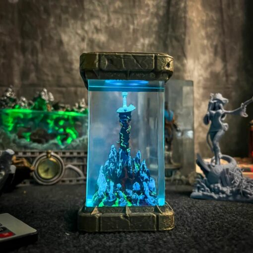 Maliketh's Black Blade Elden Ring Lamp - Image 3